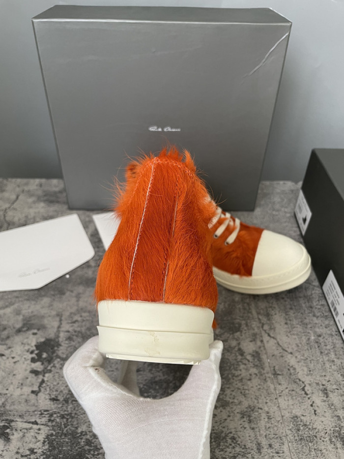 RICK OWENS SNEAKER (SUEDE)