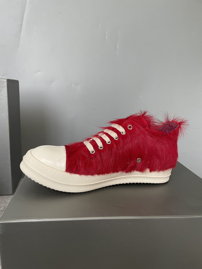 RICK OWENS SNEAKER (SUEDE)