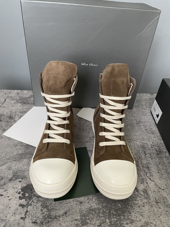 RICK OWENS SNEAKER (SUEDE)