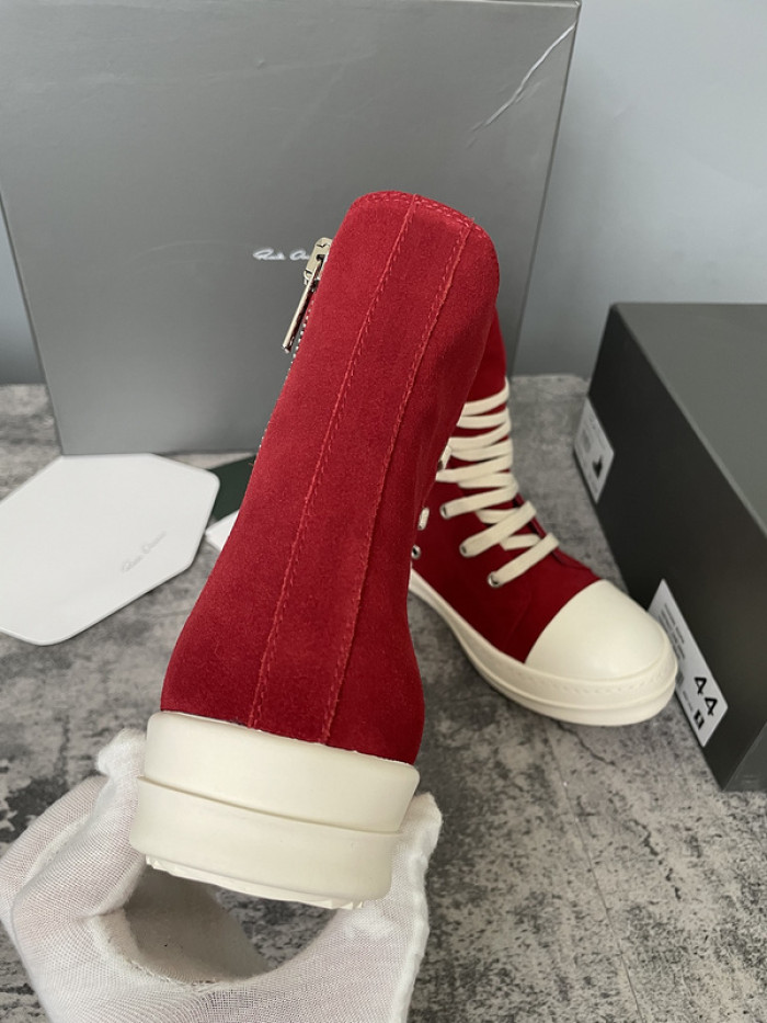 RICK OWENS SNEAKER (SUEDE)