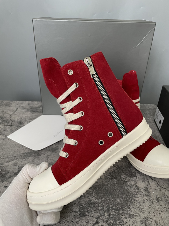 RICK OWENS SNEAKER (SUEDE)