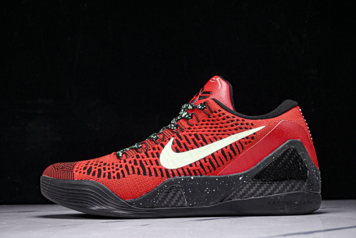 Nike Kobe 9 Elite Low XDR ''University Red'' 653456-601