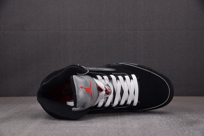 AIR JORDAN 5 “BLACK METALLIC REIMAGINED” HF3975-001