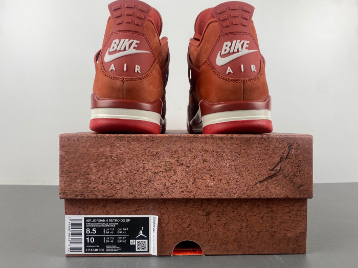 Nigel Sylvester x Air Jordan 4 “Brick by Brick” HF4340-800