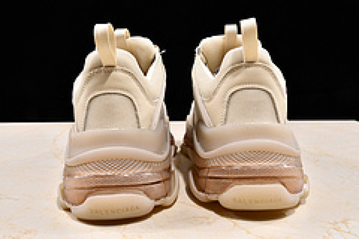 Ba*len*cia*ga TRIPLE S TRAINERS CLEAR SOLE TRAINER WHITE W09O5 8123