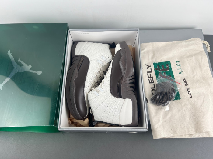 Air Jordan 12 White/Baroque Brown-Sail FZ5026-100