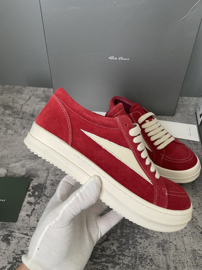 RICK OWENS SNEAKER (SUEDE)