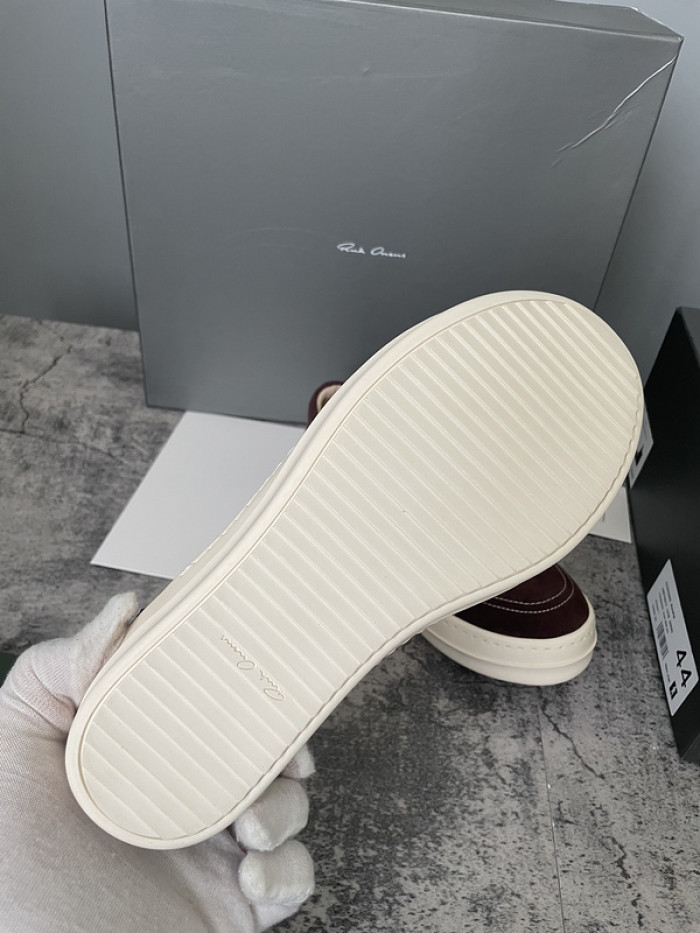 RICK OWENS SNEAKER (SUEDE)