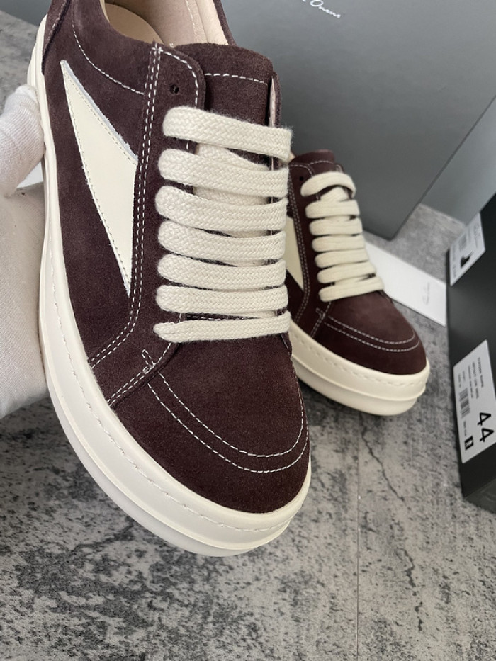 RICK OWENS SNEAKER (SUEDE)