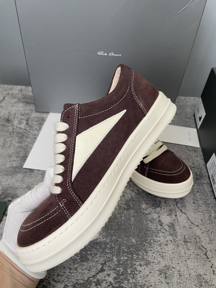 RICK OWENS SNEAKER (SUEDE)