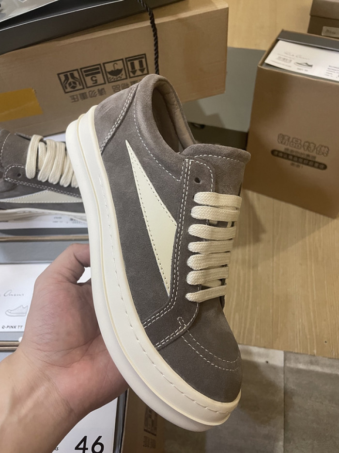 RICK OWENS SNEAKER (SUEDE)