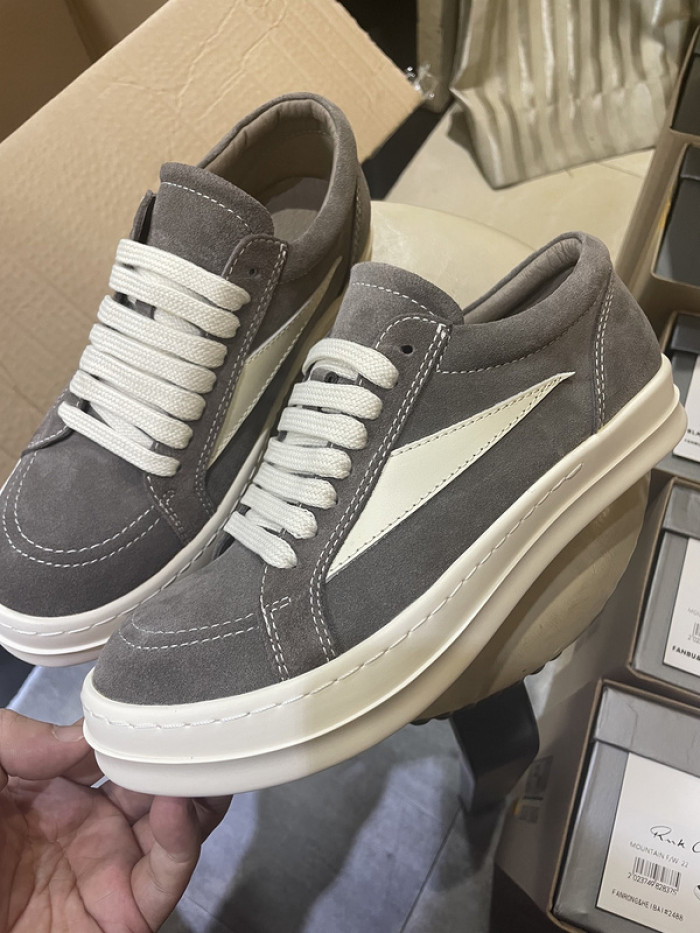RICK OWENS SNEAKER (SUEDE)