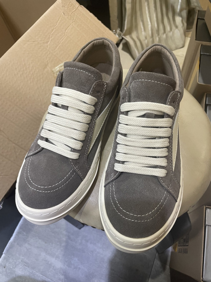 RICK OWENS SNEAKER (SUEDE)
