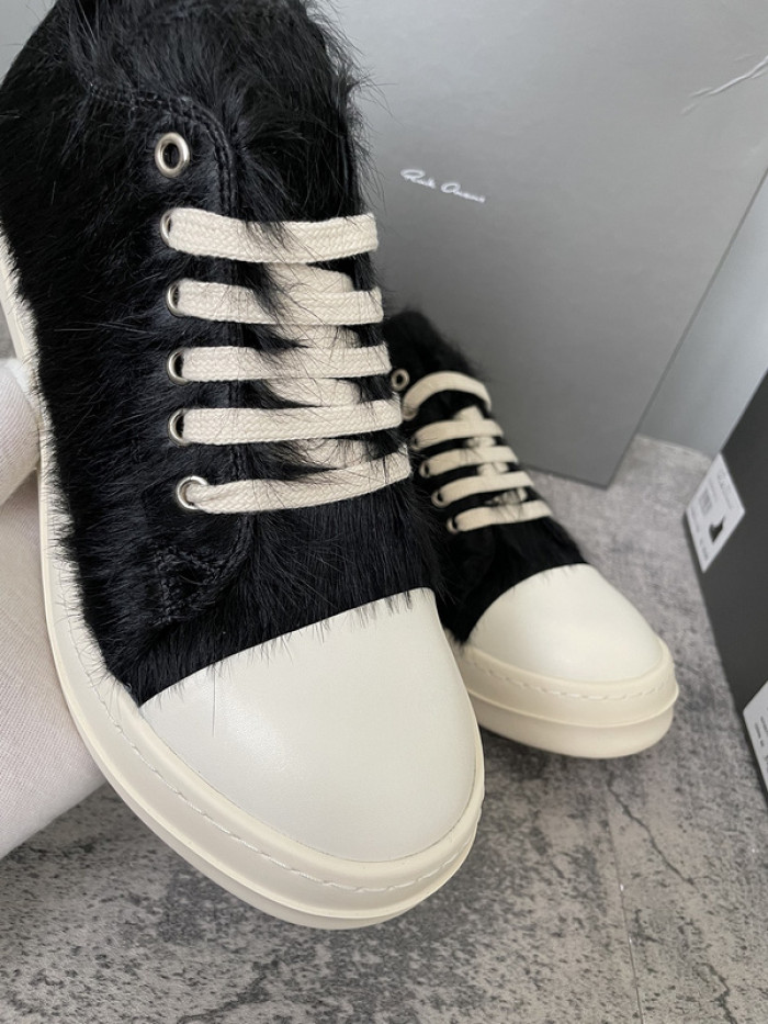 RICK OWENS SNEAKER (SUEDE)
