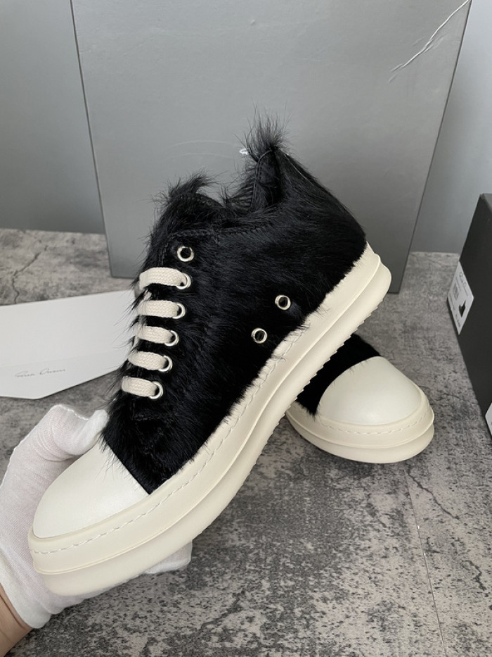 RICK OWENS SNEAKER (SUEDE)