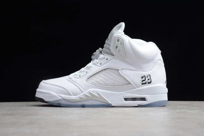 JORDAN 5 RETRO METALLIC WHITE (2015) 136027-130