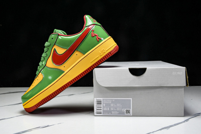 Lil Yachty x Nike Air Force 1 Lucky Green IH4383-300